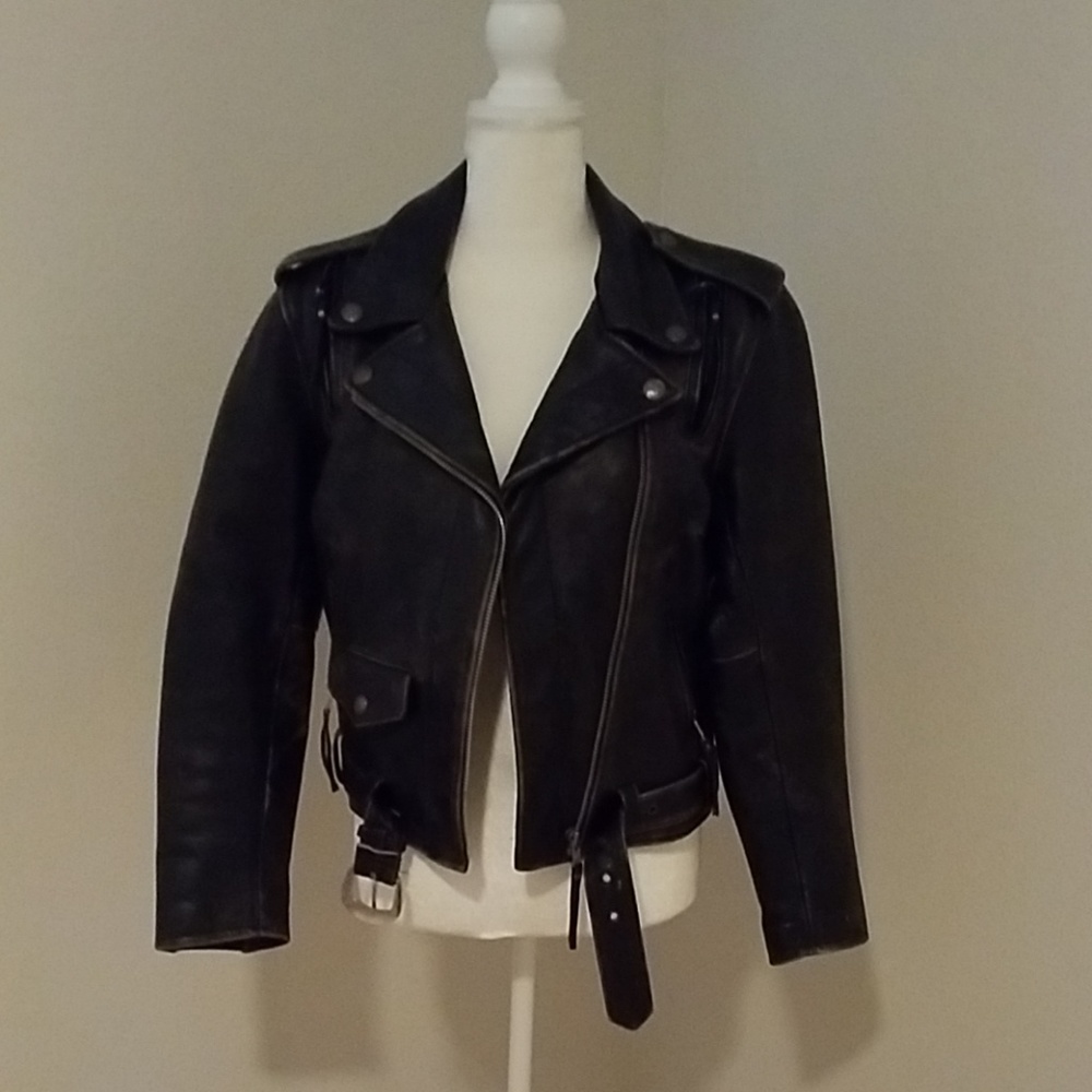 Harley Davidson leather jacket sz xs